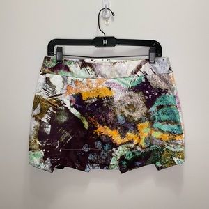 Colorful mini skirt